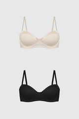 Sostén Mujer Copa Soft Strapless Crudo