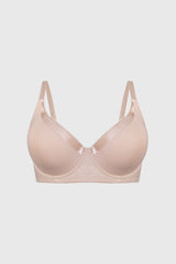 Sostén Mujer Support Algodón Beige