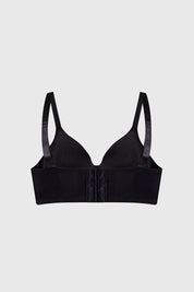 Sostén Mujer Support Algodón Negro