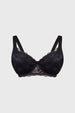 Sostén Mujer Copa Support Full Encaje Negro