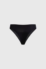 Calzón Mujer Colaless Invisible Negro