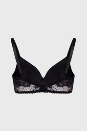 Sostén Mujer Push Up Liso Negro