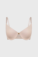 Sostén Mujer Push Up Liso Crudo