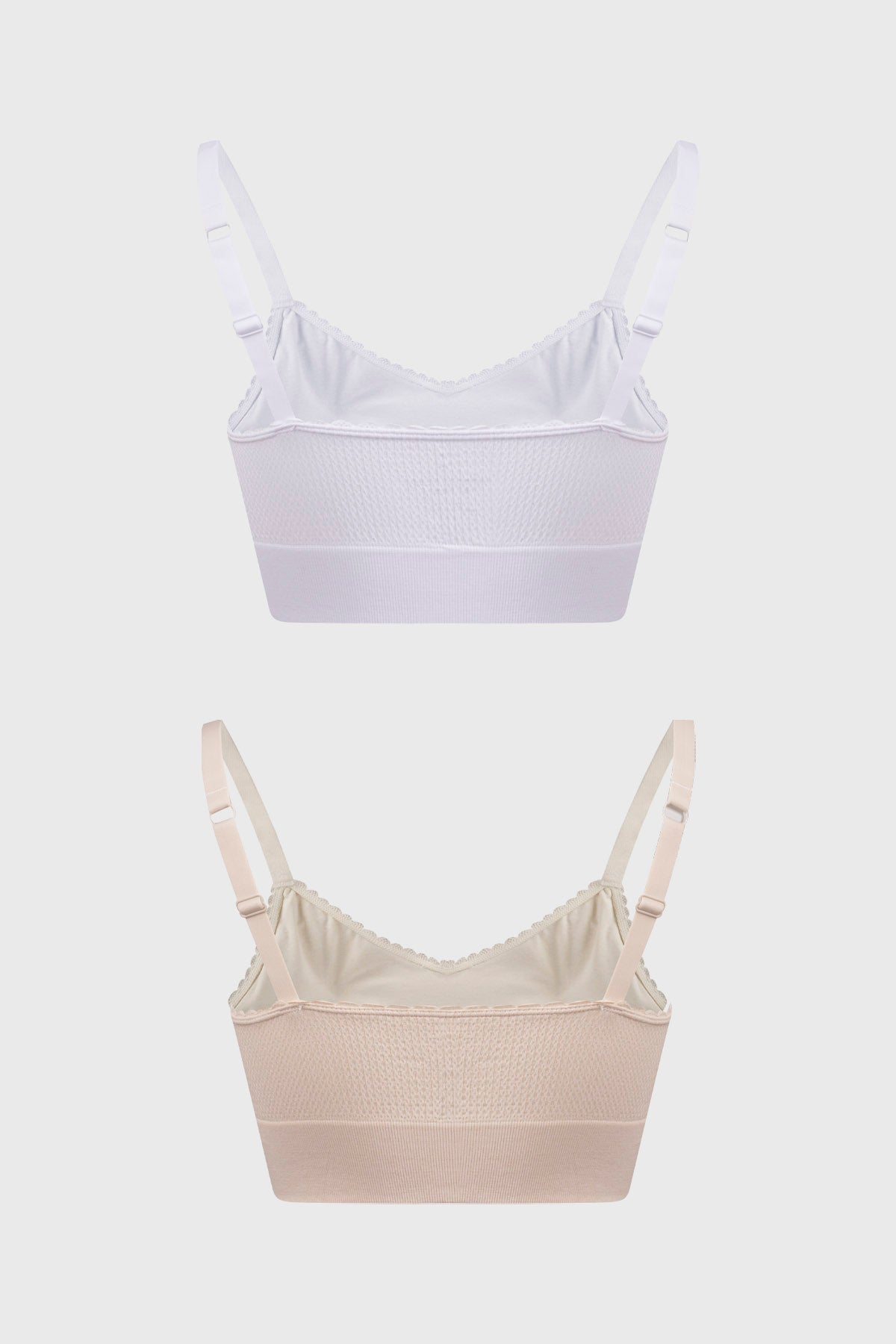 Sostén Mujer Bipack Juvenil Beige