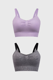 Sostén Mujer Bipack Juvenil Lila