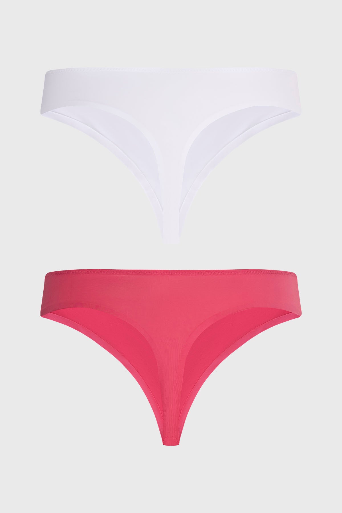 Calzón colaless blanco con lazo pequeño al frente