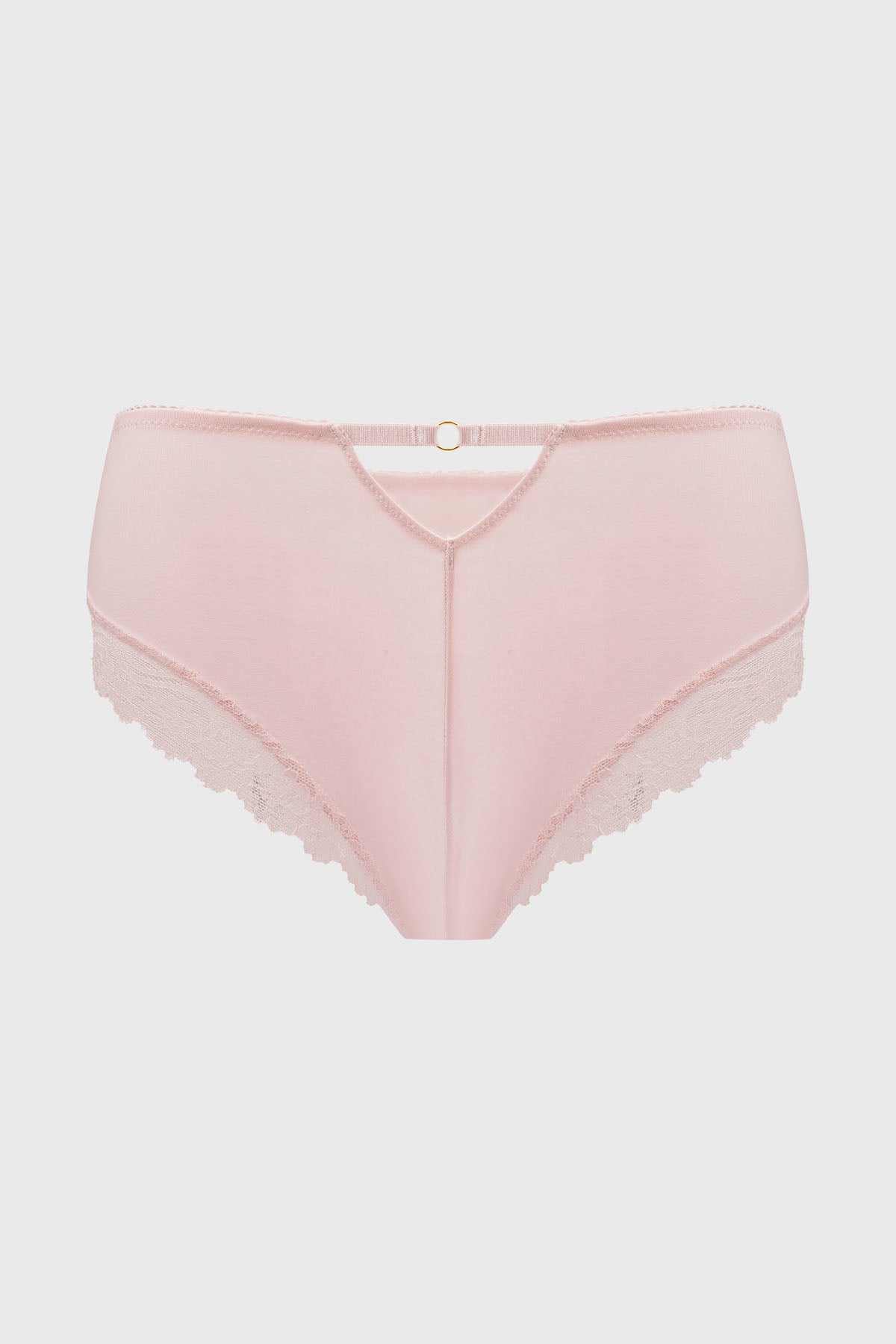 Calzón Mujer Pantaleta Detalle Encaje Palo Rosa
