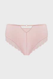 Calzón Mujer Pantaleta Detalle Encaje Palo Rosa