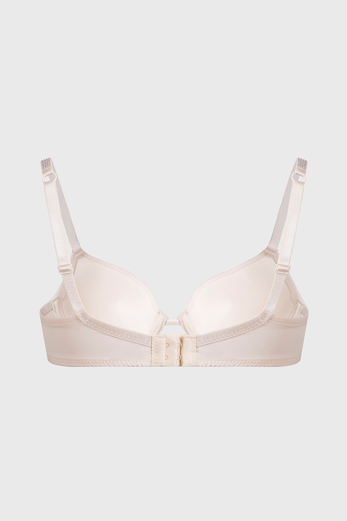 Sostén blanco para mujer con copa soft y tirantes ajustables