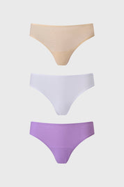 Calzón Mujer Tripack Colaless Lila