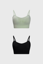 Sostén Mujer Bipack Peto Liso Menta