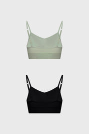 Sostén Mujer Bipack Peto Liso Menta