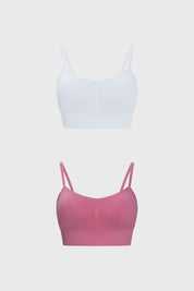 Sostén Mujer Bipack Peto Liso Rosado