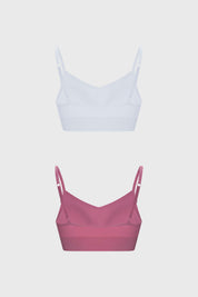Sostén Mujer Bipack Peto Liso Rosado