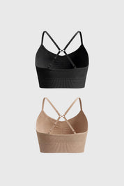 Sostén Mujer Bipack Peto Liso Camel