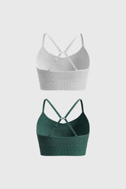 Sostén Mujer Bipack Peto Liso Turquesa