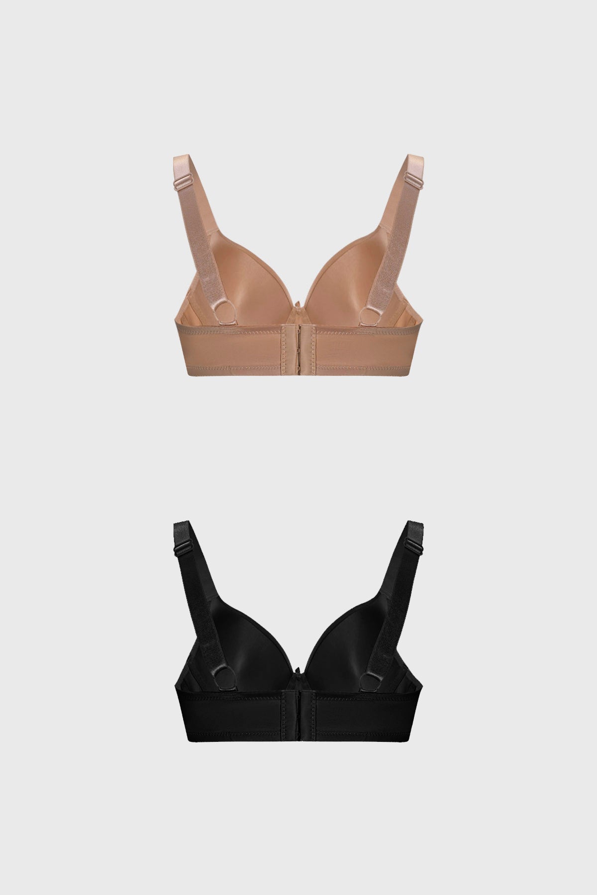 Sostén Mujer Bipack Básico Liso Camel