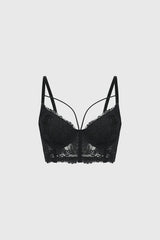 Sostén Mujer Copa Soft Encaje Negro