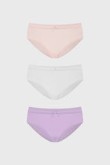Calzón Mujer Tripack Pantaleta Palo Rosa