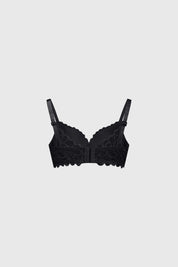 Sostén Mujer Detalle Encaje Rapport Negro