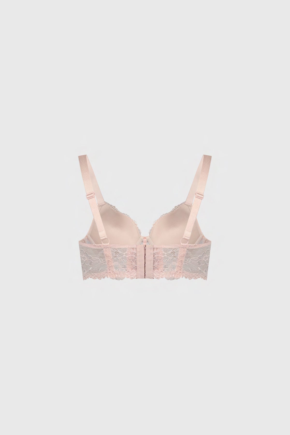 Sostén Mujer Copa Soft Encaje Detalle Palo Rosa