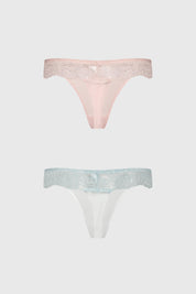 Calzón Mujer Bipack Colaless Palo Rosa