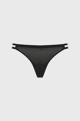 Calzón Mujer Colaless Detalle Strass Negro