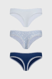 Calzón Mujer Colaless Azul Claro