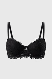 Sostén Mujer Strapless Negro