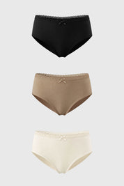 Calzón Mujer Pantaleta Crema