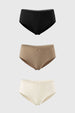 Calzón Mujer Pantaleta Crema