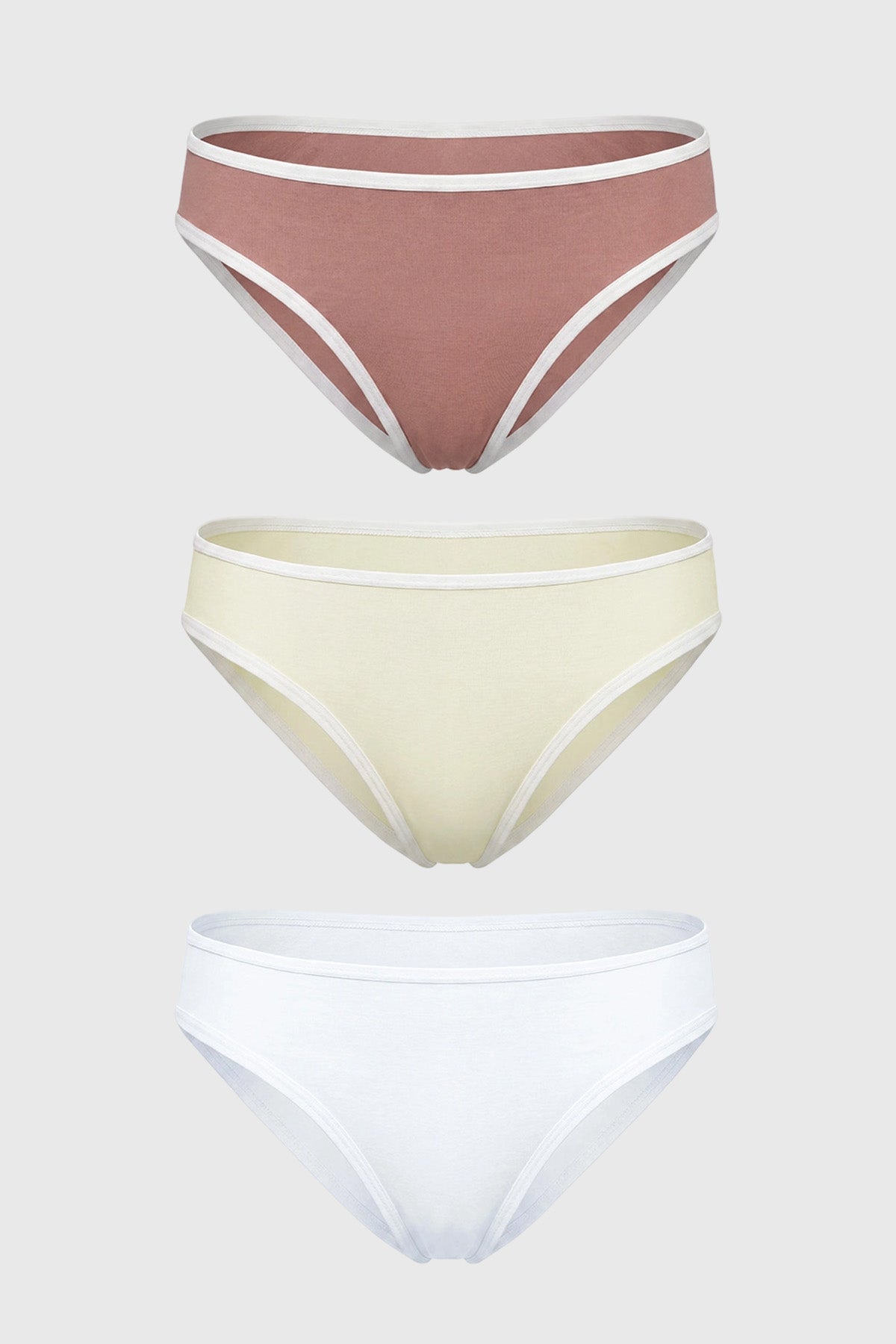 Calzón Mujer Bikini Crema
