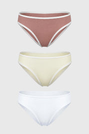Calzón Mujer Bikini Crema