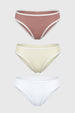 Calzón Mujer Bikini Crema