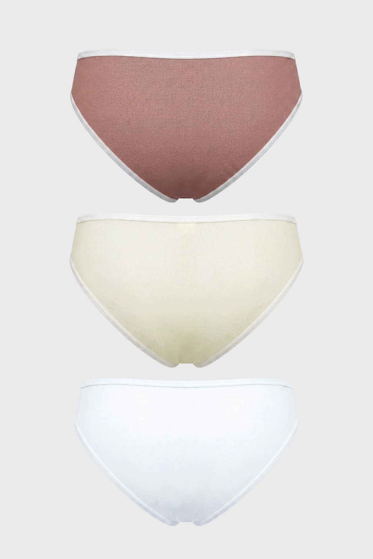 Calzón Mujer Bikini Crema
