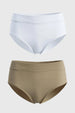 Calzón Mujer Tiro Alto Beige
