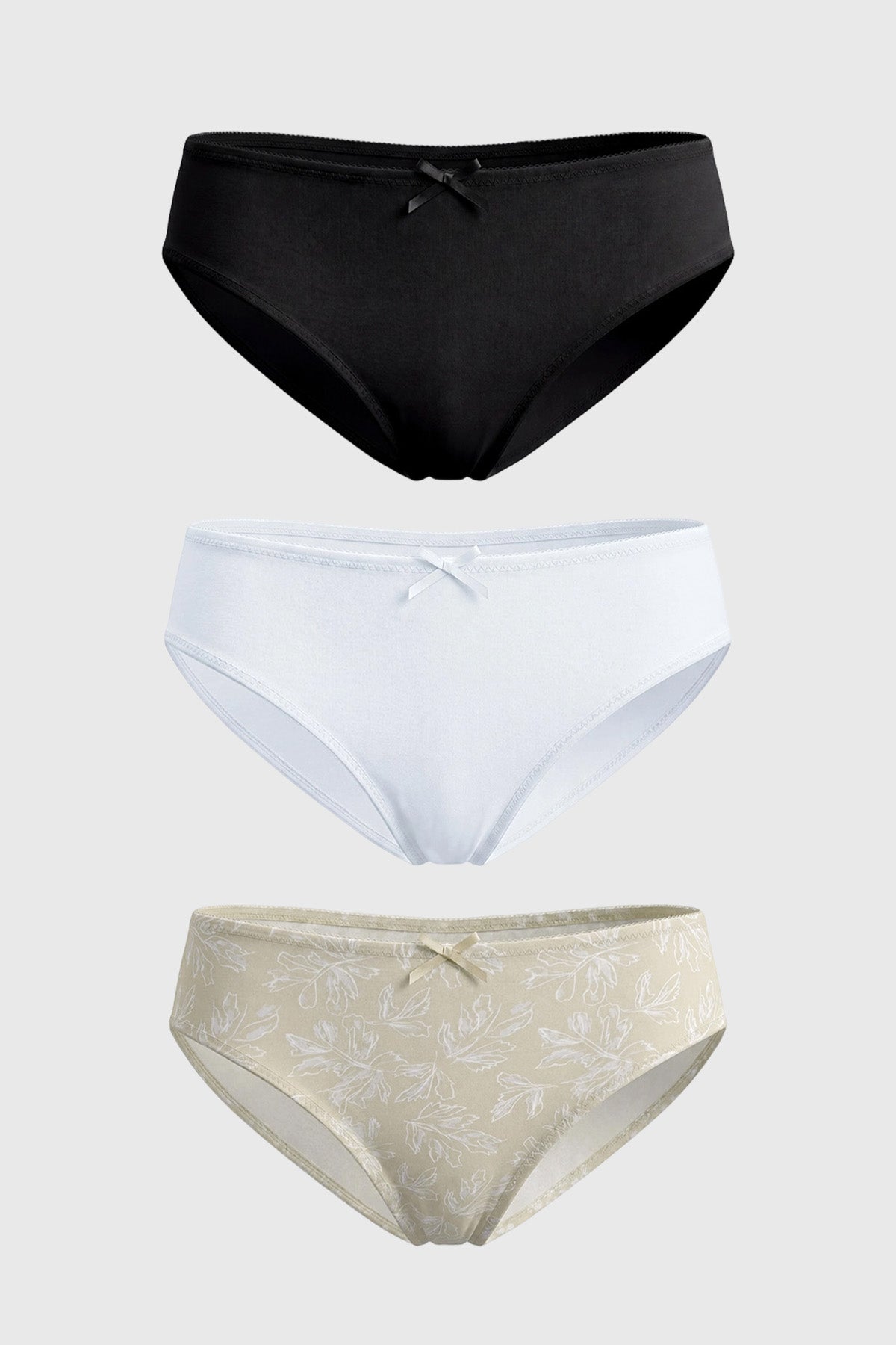 Calzón Mujer Bikini Beige