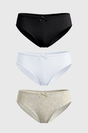 Calzón Mujer Bikini Beige