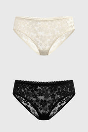 Calzón Mujer Short Crema