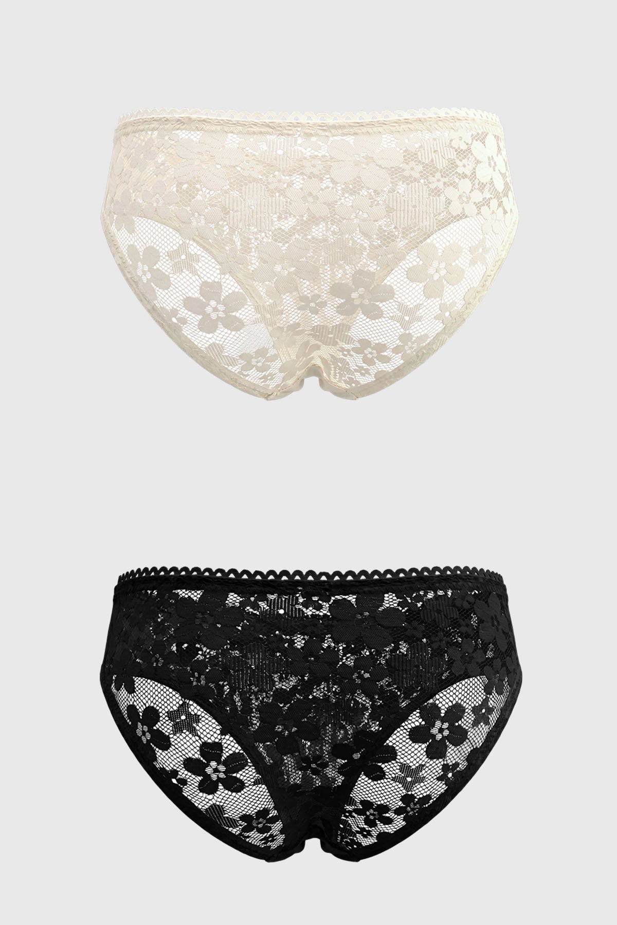 Calzón Mujer Short Crema