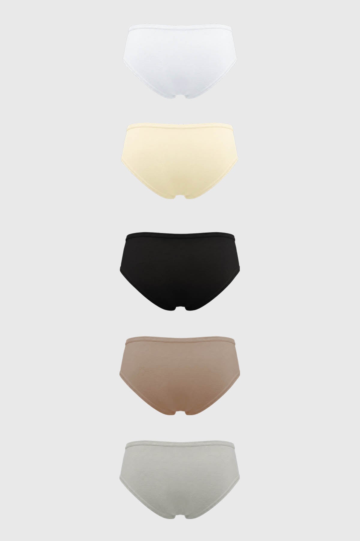 Calzón Bikini Mujer Crema