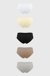 Calzón Bikini Mujer Crema