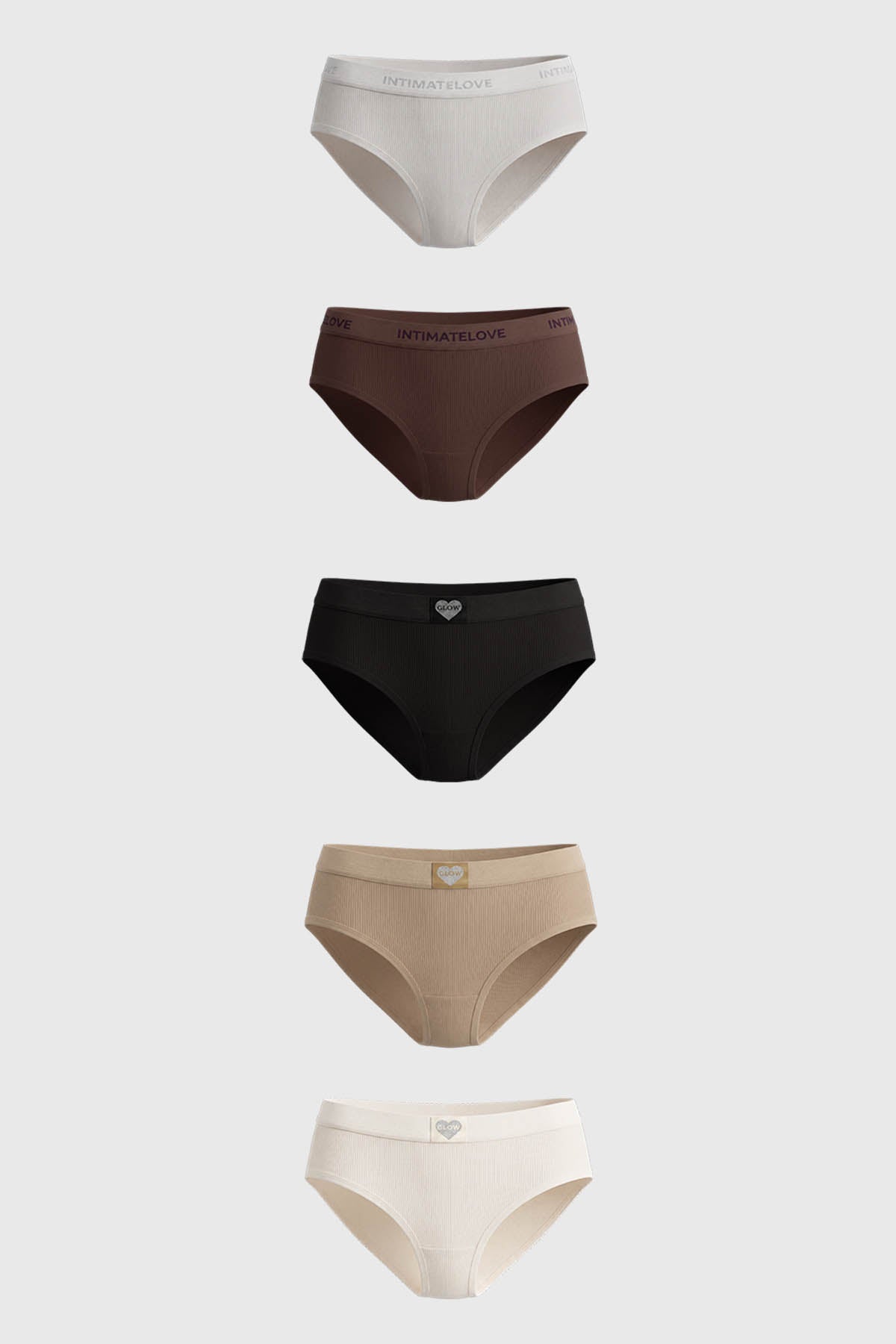 Calzón Bikini Mujer Crema