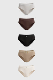 Calzón Bikini Mujer Crema