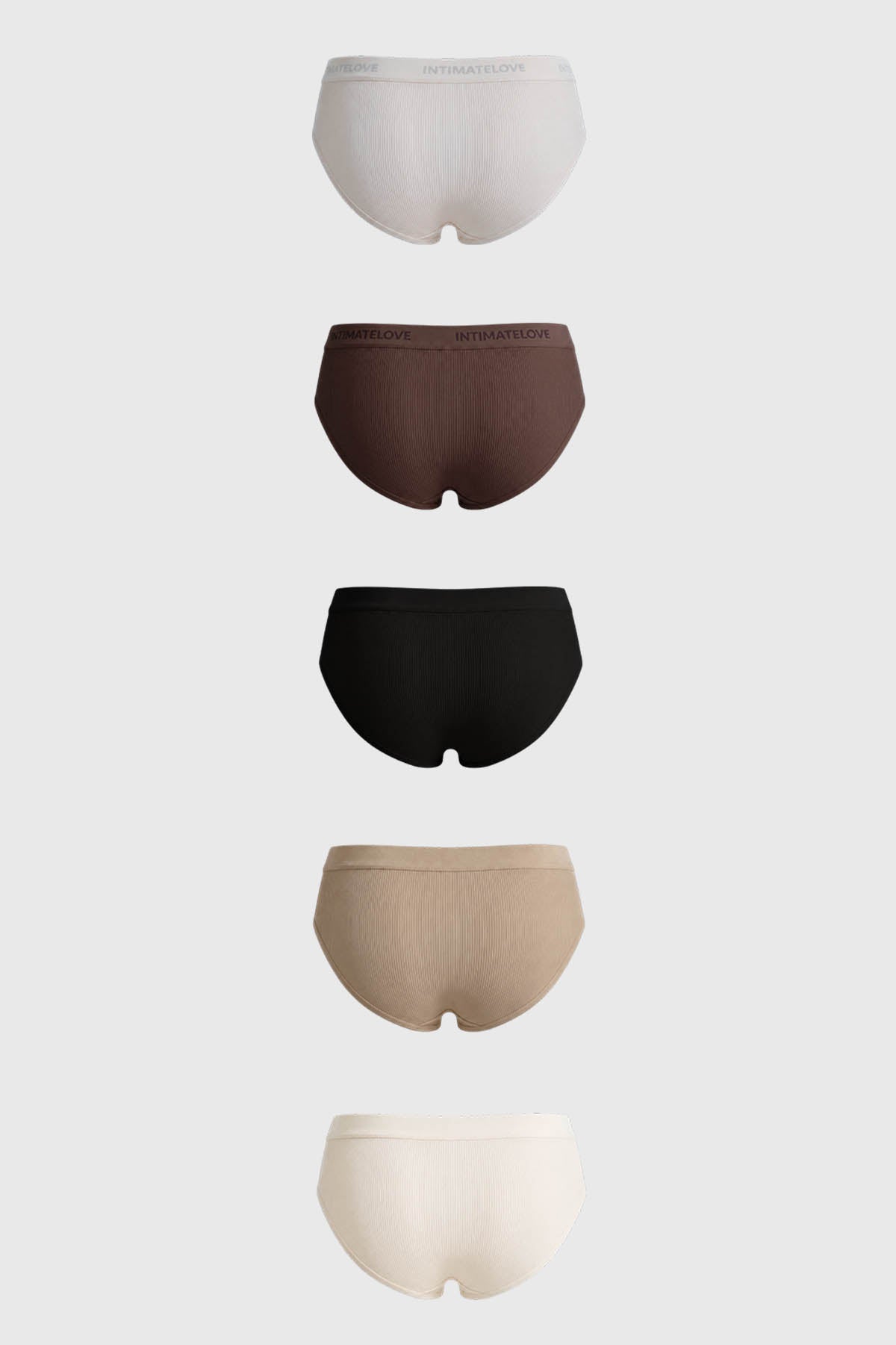 Calzón Bikini Mujer Crema
