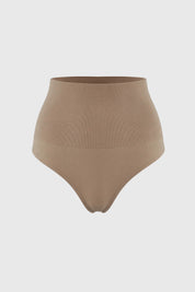 Calzón Mujer Tiro Alto Beige