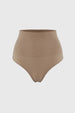 Calzón Mujer Tiro Alto Beige
