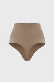 Calzón Mujer Tiro Alto Beige
