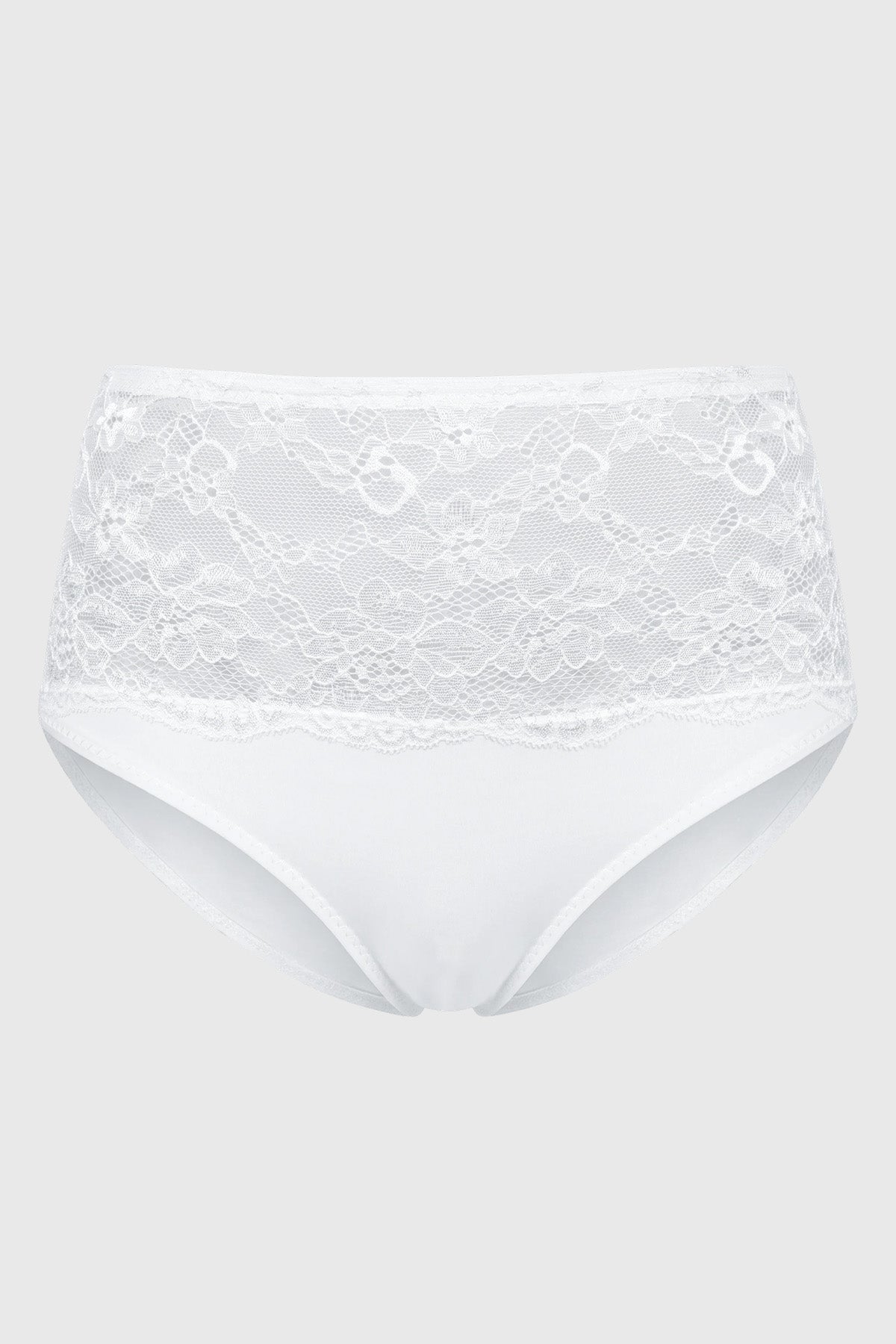 Calzón Tiro Alto Mujer Blanco
