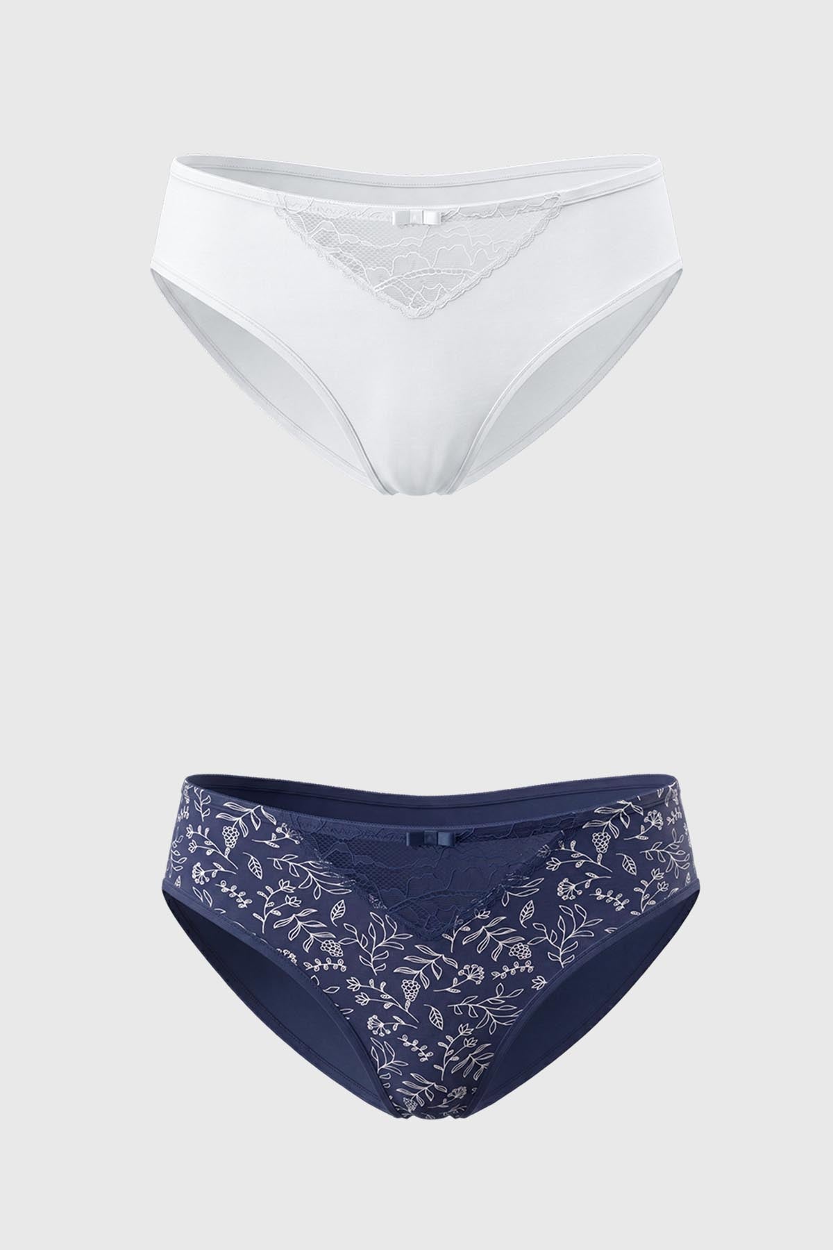 Calzón Mujer Bikini Azul